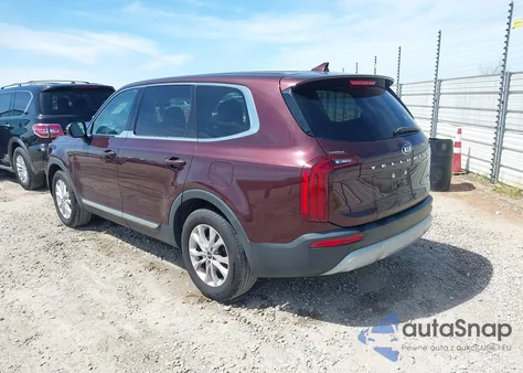 2020 Kia Telluride Lx z USA, uszkodzony, nr VIN 5XYP24HC0LG086066